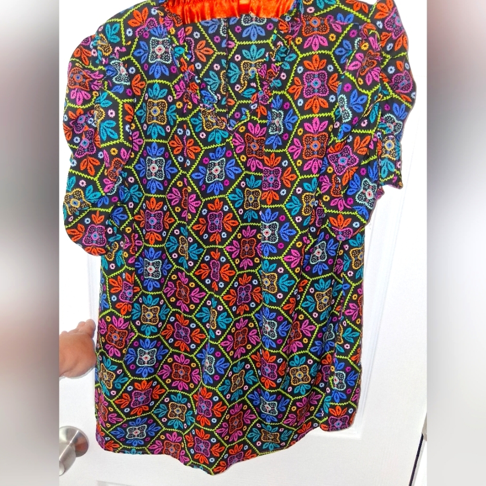Haptics By Holly Harper Size Large New Without Tags Multicolor Floral Blouse
